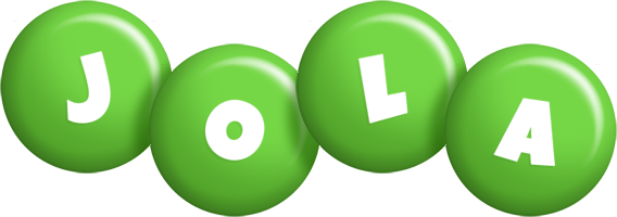 Jola candy-green logo