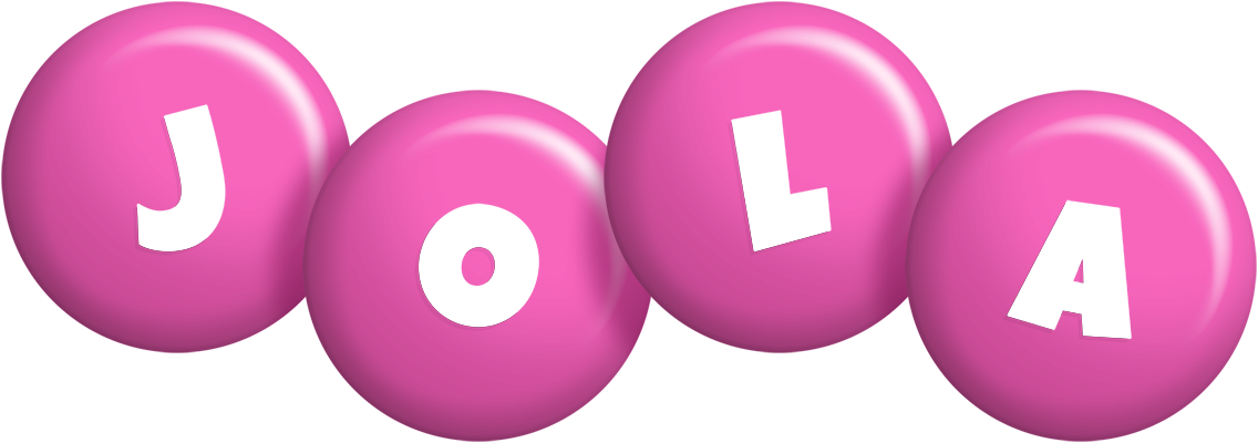 Jola candy-pink logo