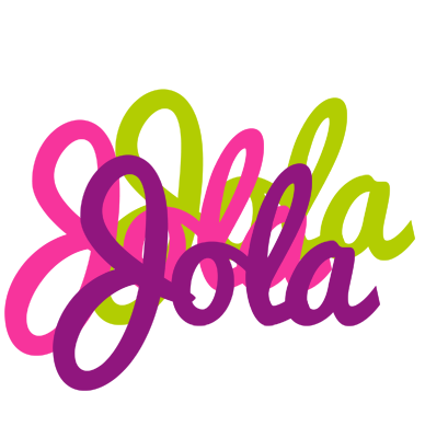 Jola flowers logo