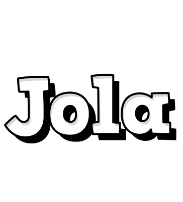 Jola snowing logo