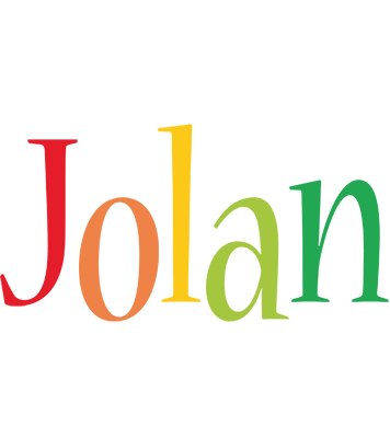 Jolan birthday logo