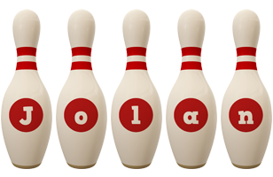 Jolan bowling-pin logo