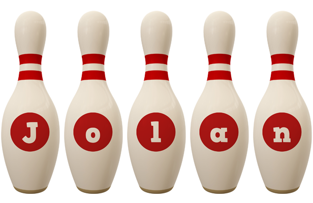 Jolan bowling-pin logo