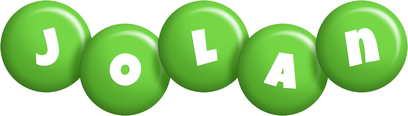 Jolan candy-green logo