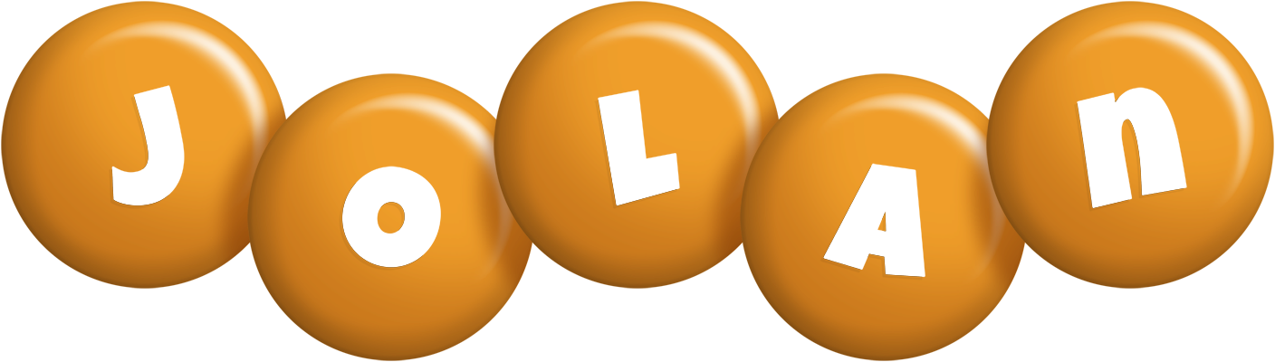Jolan candy-orange logo