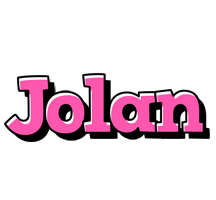 Jolan girlish logo