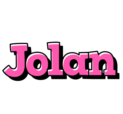 Jolan girlish logo