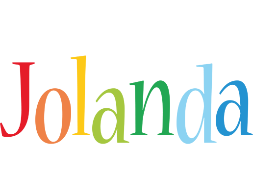 Jolanda birthday logo