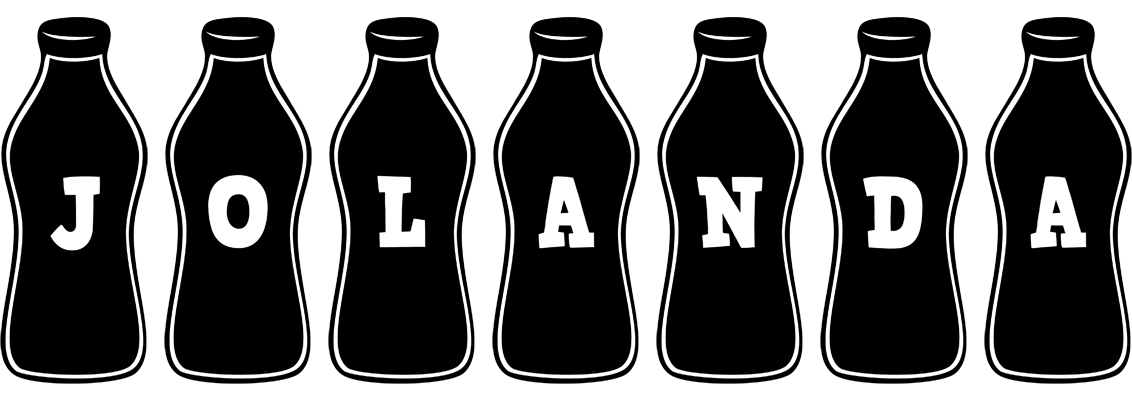 Jolanda bottle logo