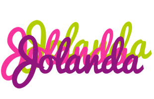 Jolanda flowers logo