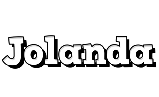 Jolanda snowing logo