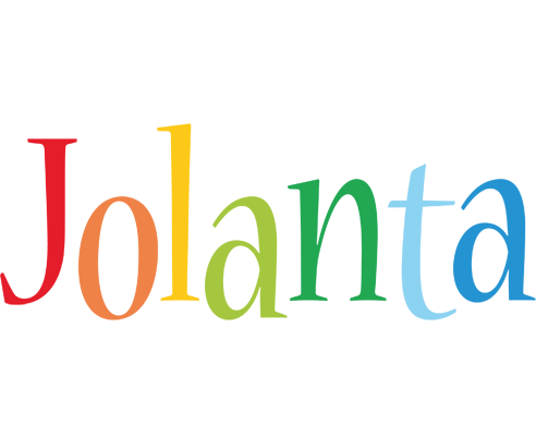 Jolanta birthday logo