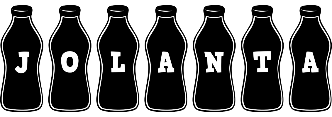 Jolanta bottle logo