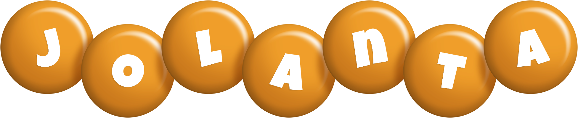Jolanta candy-orange logo