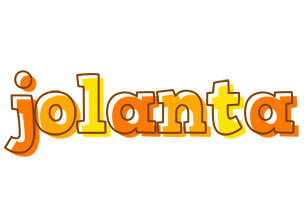 Jolanta desert logo