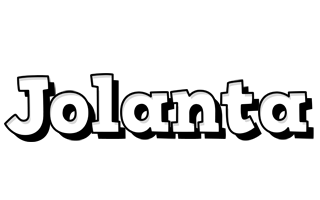 Jolanta snowing logo