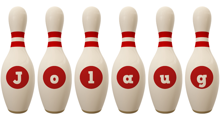 Jolaug bowling-pin logo