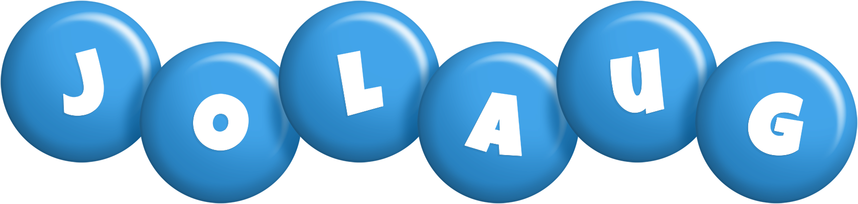 Jolaug candy-blue logo