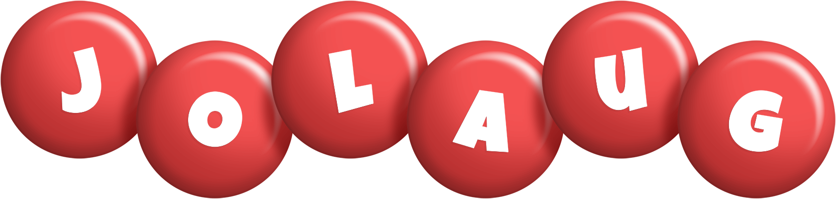 Jolaug candy-red logo