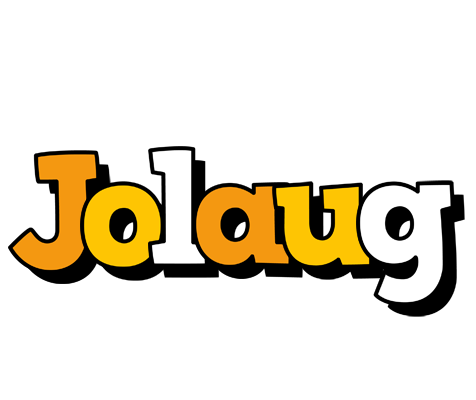 Jolaug cartoon logo