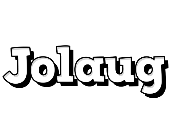 Jolaug snowing logo