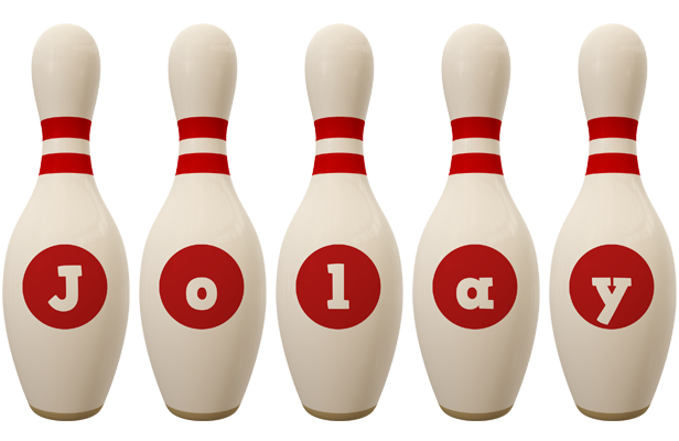 Jolay bowling-pin logo