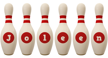 Joleen bowling-pin logo