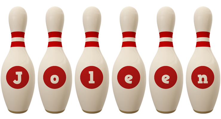 Joleen bowling-pin logo