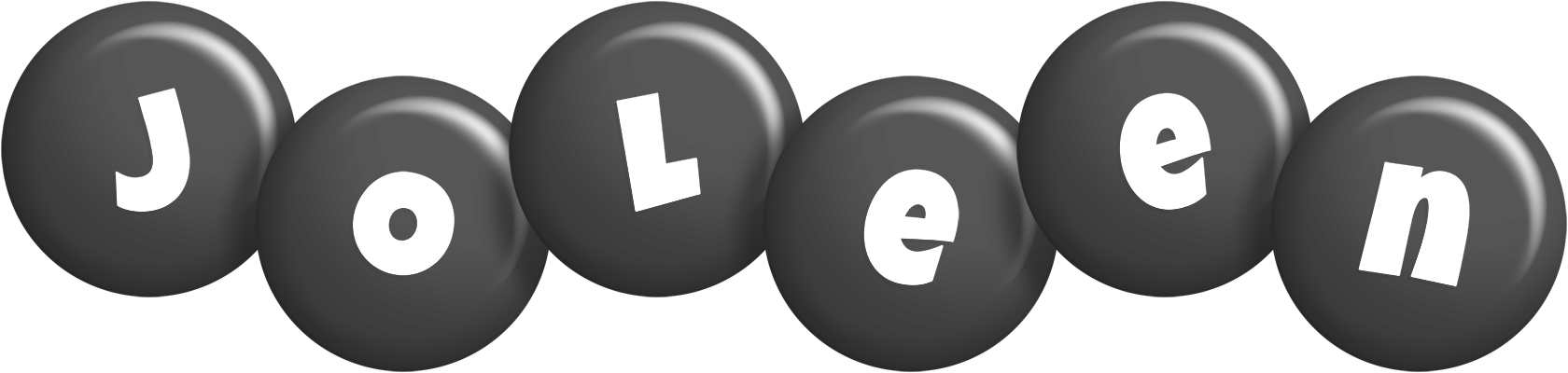 Joleen candy-black logo