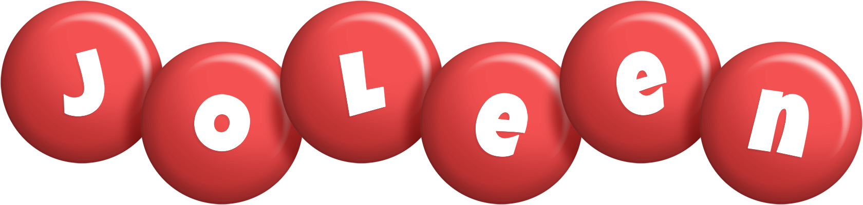 Joleen candy-red logo