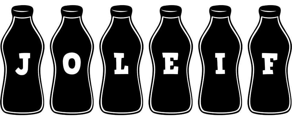 Joleif bottle logo