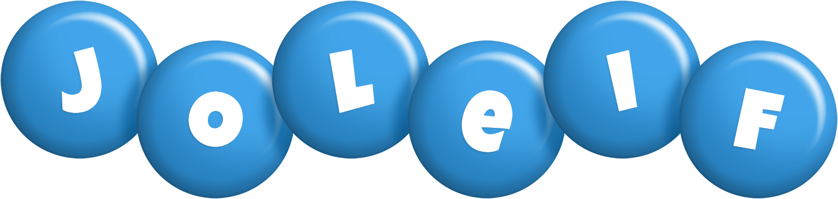 Joleif candy-blue logo