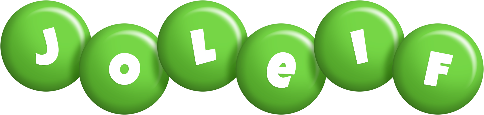 Joleif candy-green logo