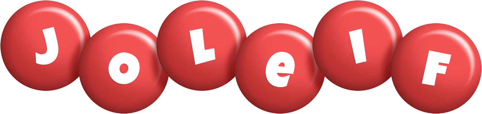 Joleif candy-red logo
