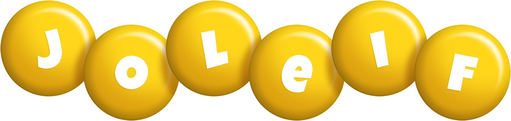Joleif candy-yellow logo