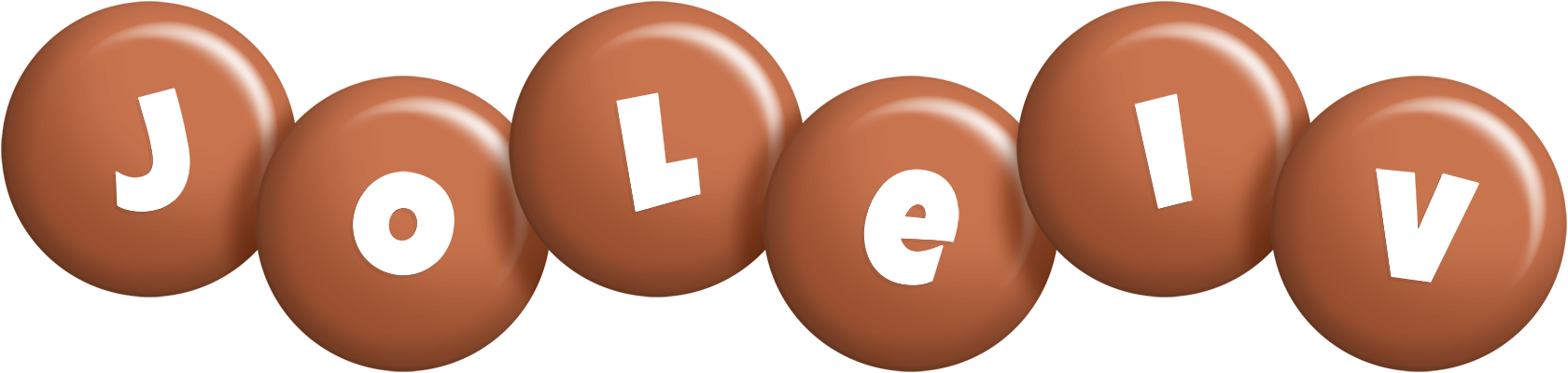 Joleiv candy-brown logo