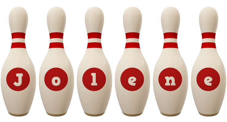 Jolene bowling-pin logo