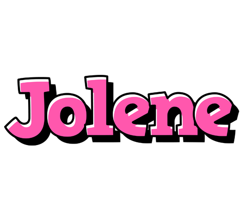 Jolene girlish logo