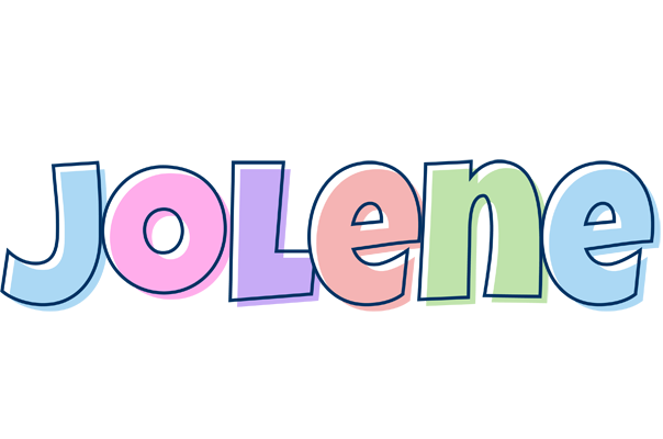 Jolene pastel logo