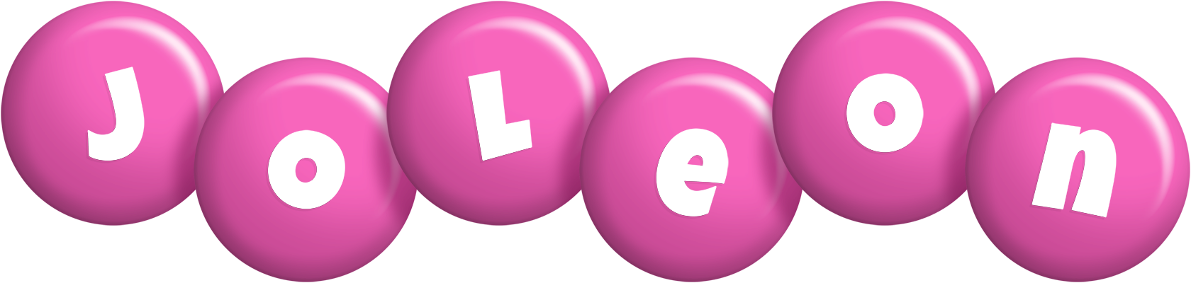 Joleon candy-pink logo