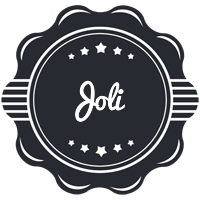 Joli badge logo