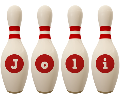 Joli bowling-pin logo