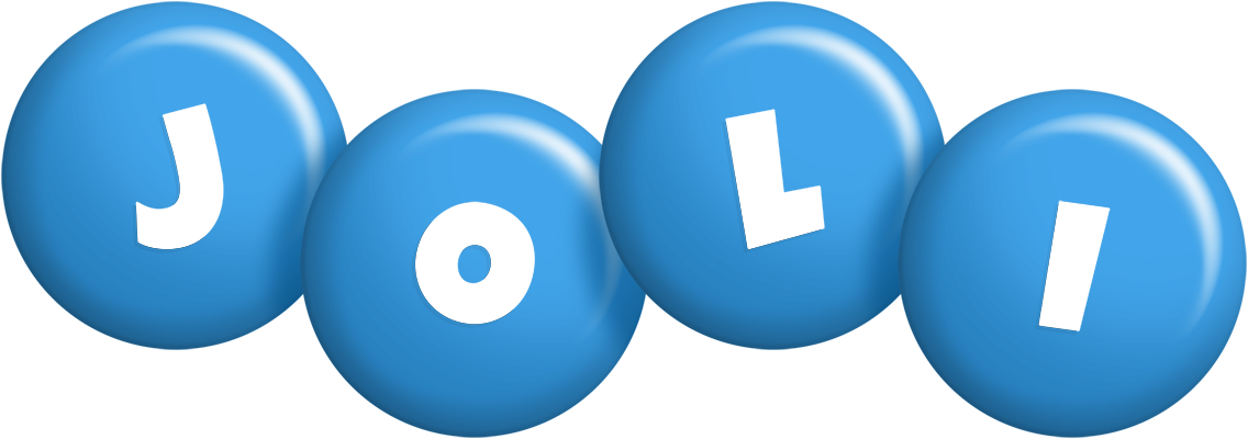 Joli candy-blue logo