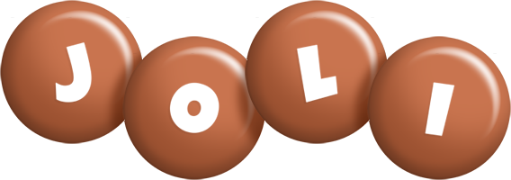 Joli candy-brown logo