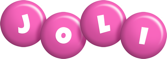 Joli candy-pink logo