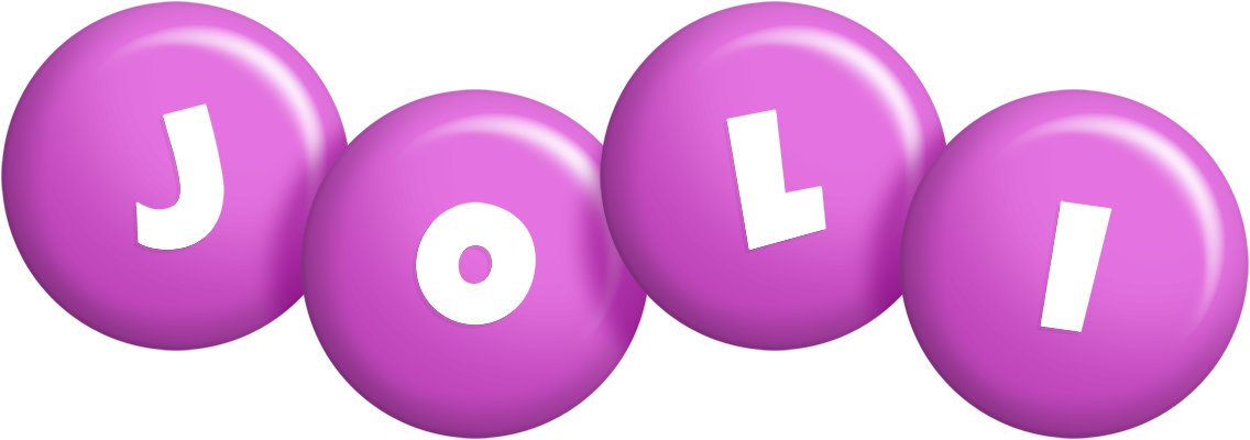 Joli candy-purple logo