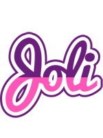 Joli cheerful logo