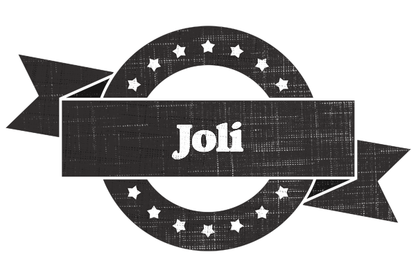 Joli grunge logo