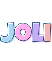 Joli pastel logo