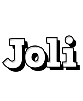 Joli snowing logo